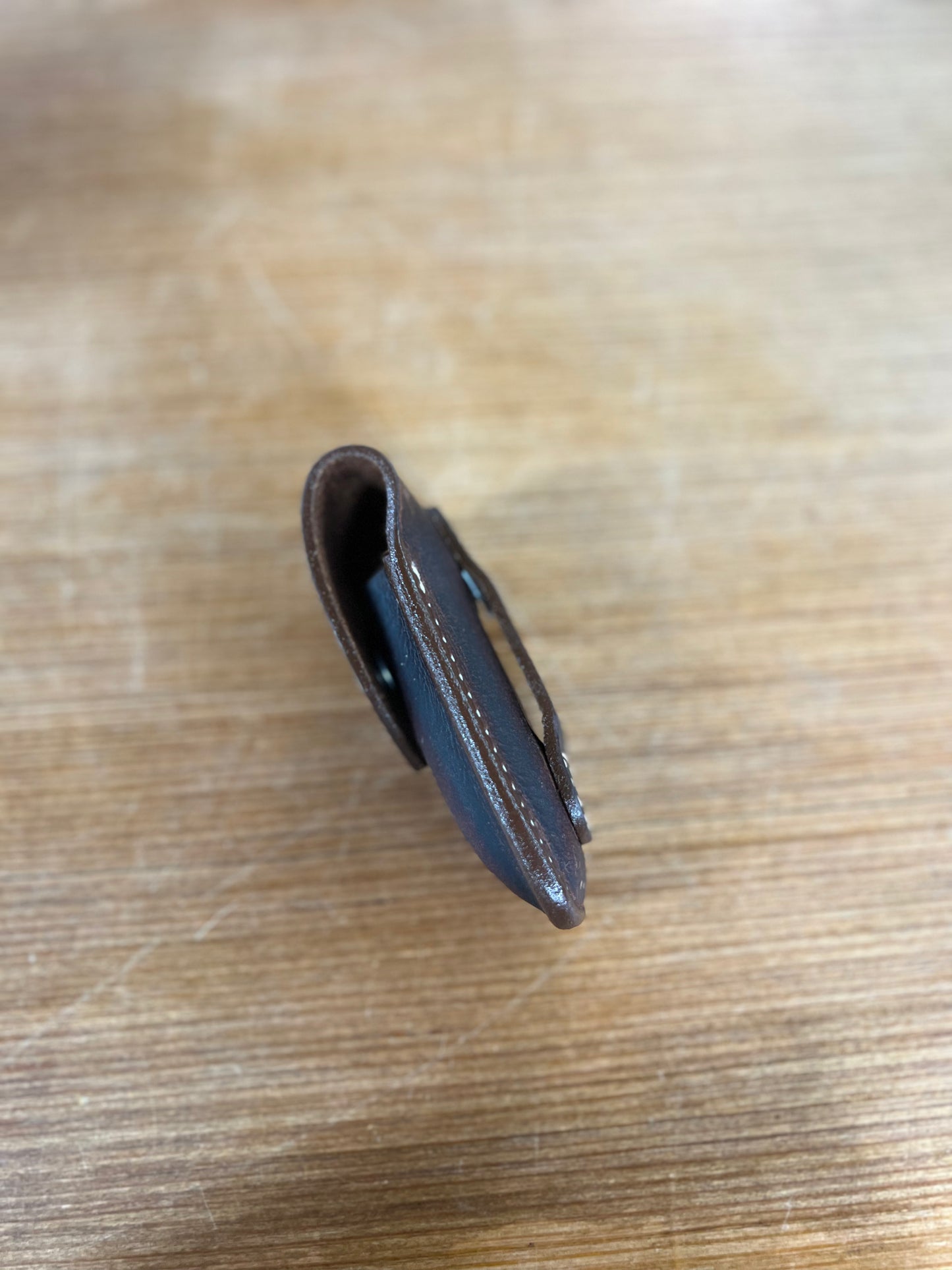 Genuine Tooled Leather Knife Case for Leatherman Wave - Local Amish Made
