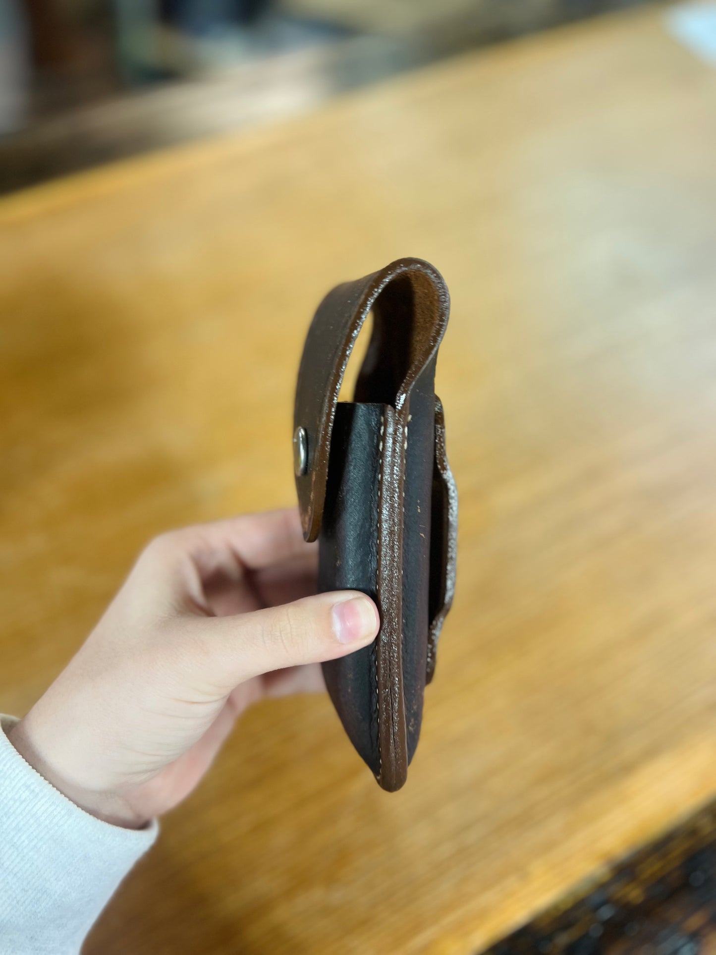 Genuine Leather Gerber 600 Knife Case - Local Amish Made