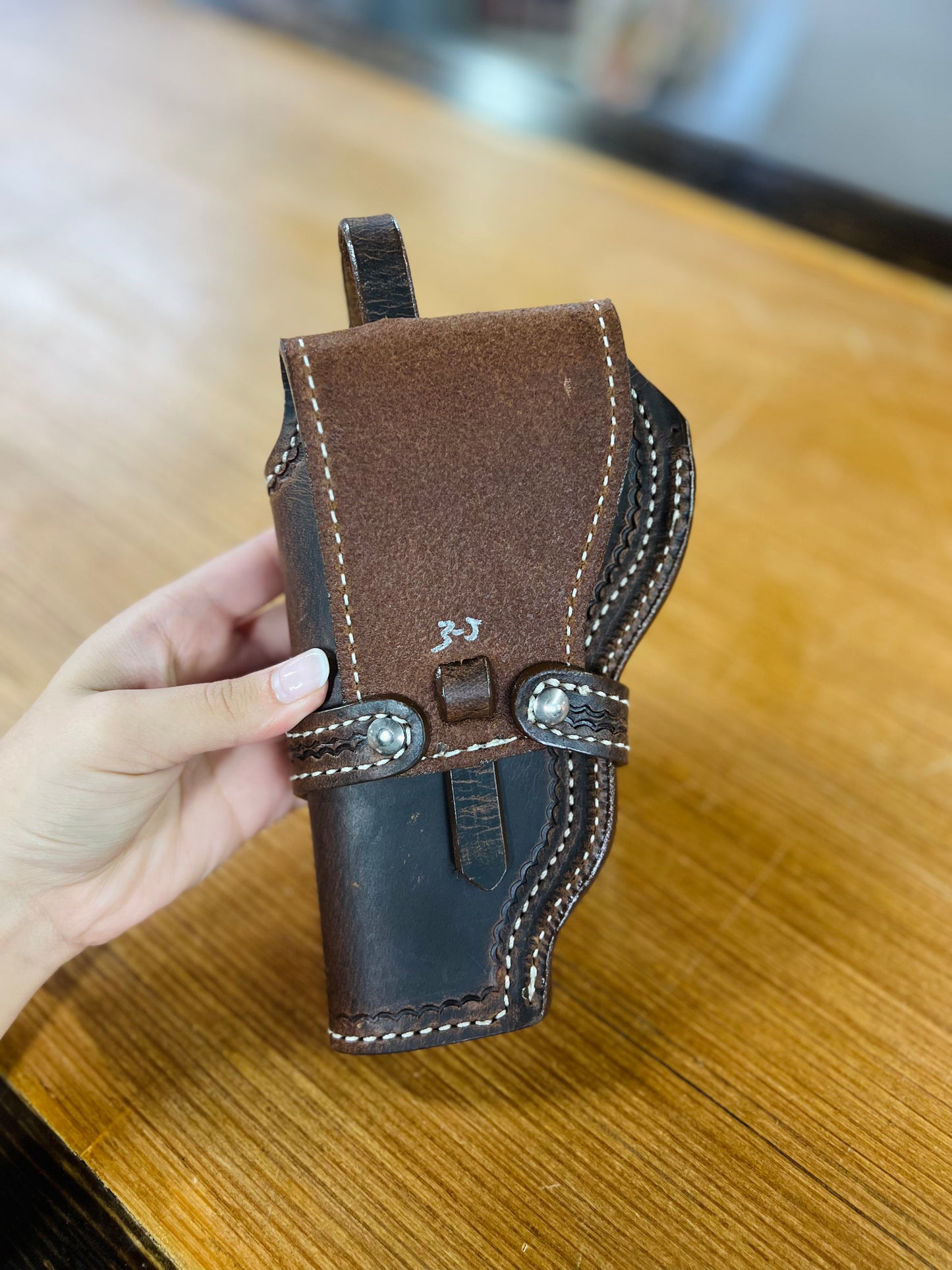 Genuine Leather Holster for "The Judge" 6 1/4" - Local Amish Made