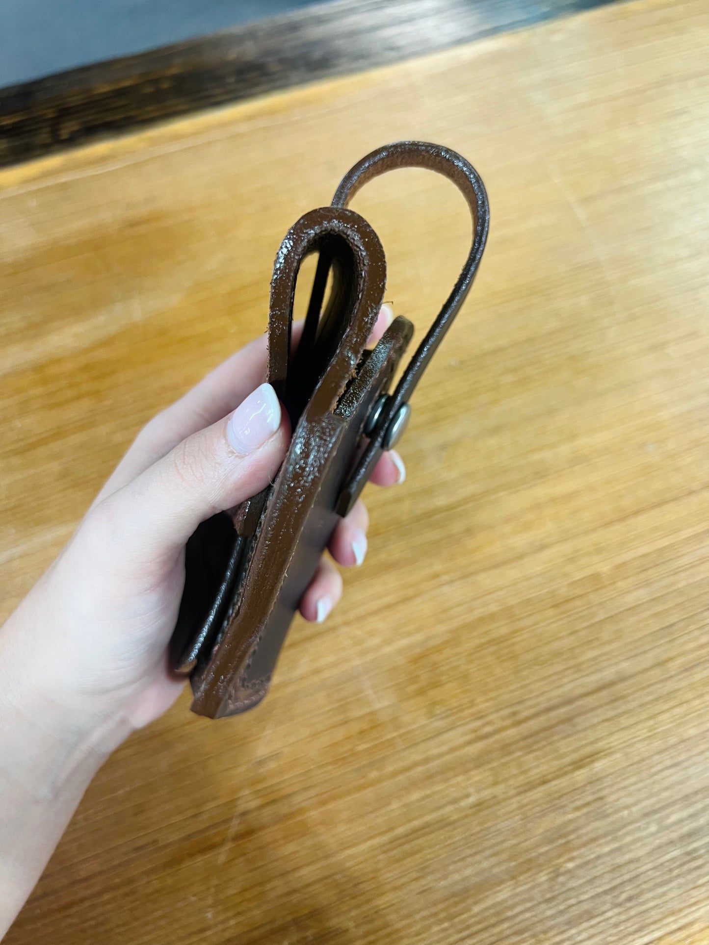 Genuine Leather Holster for Small Revolvers 5" - Local Amish Made