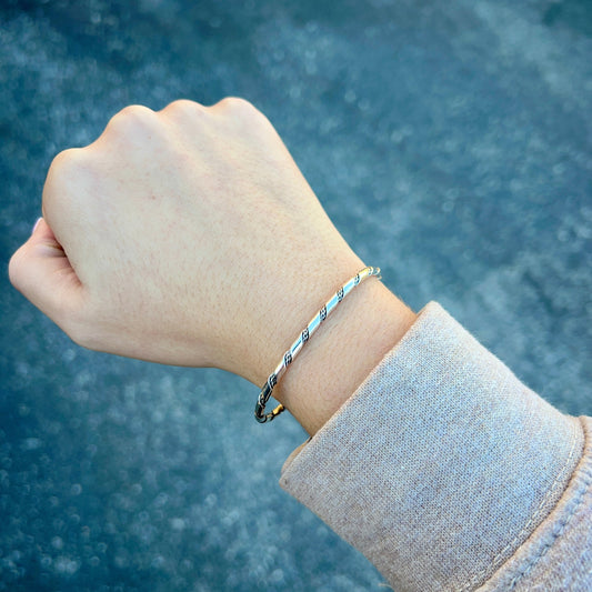 The Tayla Twisted Sterling Silver Cuff