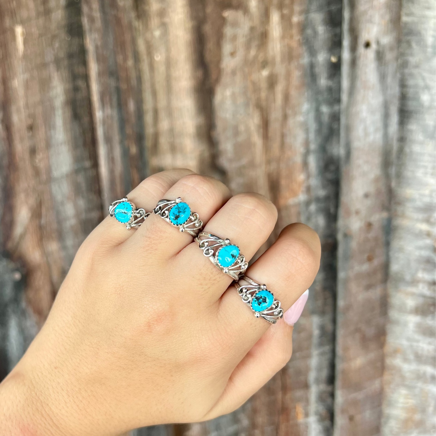 The Kassidy Kingman Turquoise Sterling Silver Ring