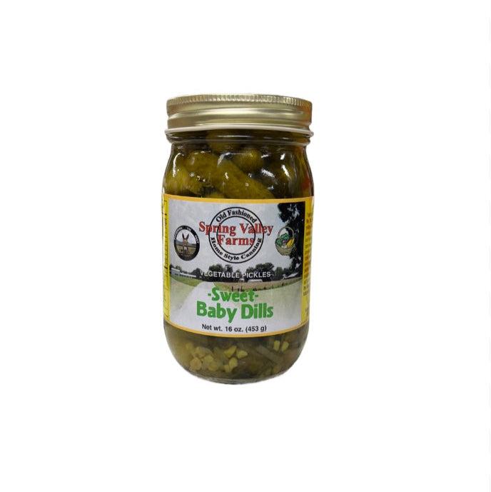 Spring Valley Farms Sweet Baby Dills Pickles