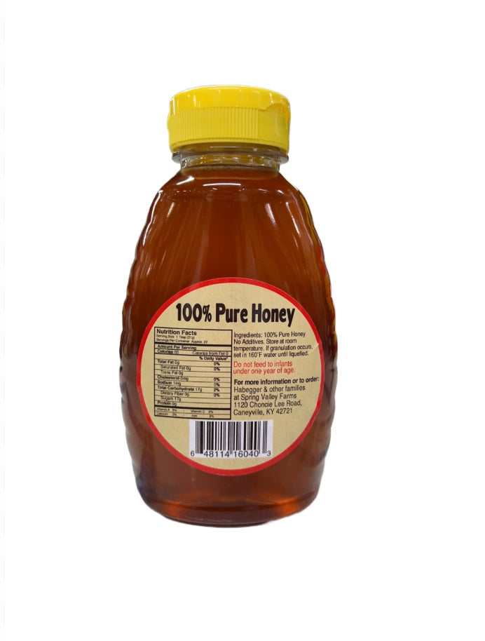 Spring Valley Farms 100% Pure Honey (16oz)