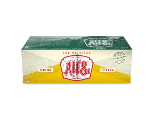 Ale-8-One Ginger Ale Soda - The Original Flavor - 12 Pack Cans