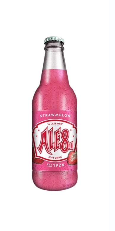 Ale-8-One StrawMelon Soft Drink