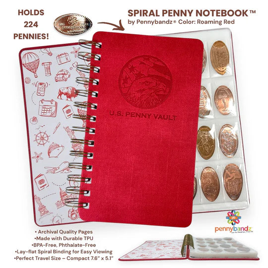 Spiral Penny Notebook™ by Pennybandz®