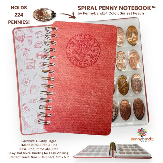 Spiral Penny Notebook™ by Pennybandz®