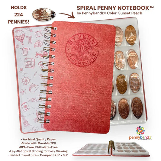 Spiral Penny Notebook™ by Pennybandz®