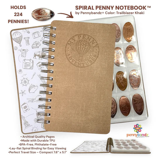 Spiral Penny Notebook™ by Pennybandz®