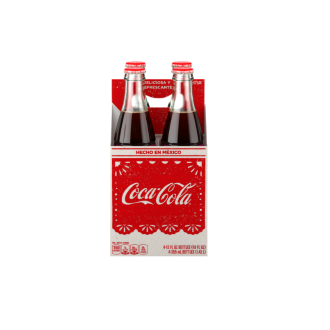 Mexican Coca Cola - 4 Pack