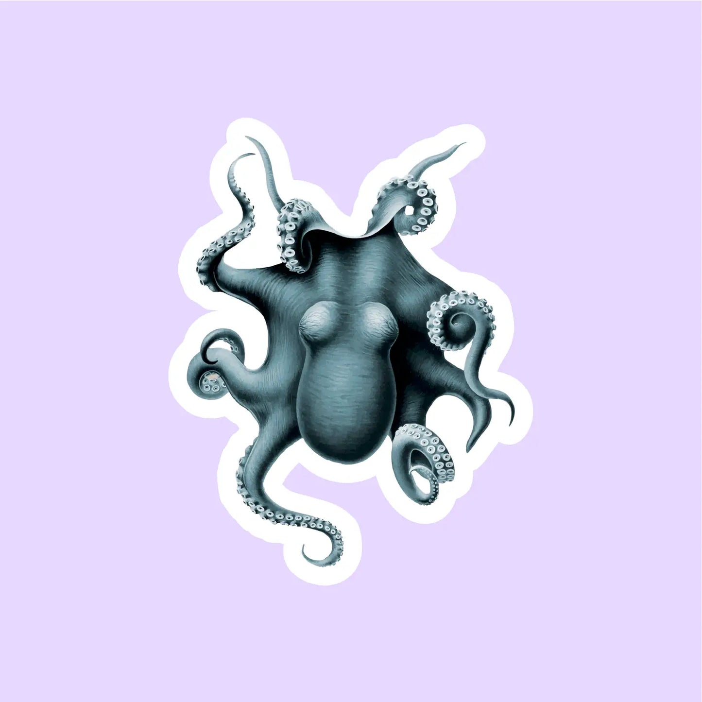 Octopus Ocean Sea Life Sticker