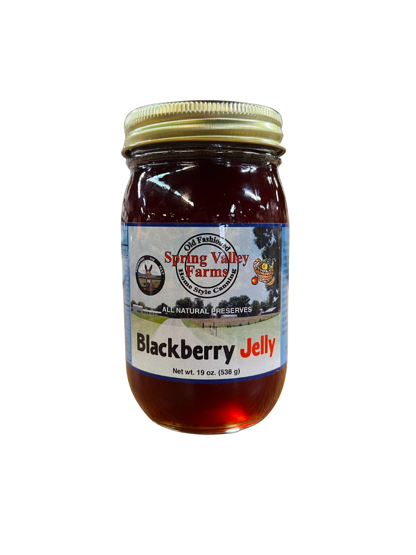 Spring Valley Farms Blackberry Jelly