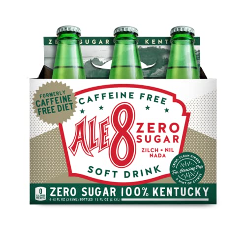 Ale 8 One Zero Sugar Caffeine Free - Case Of 6