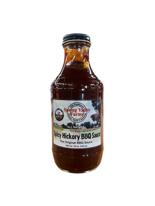 Spring Valley Farms Spicy Hickory BBQ Sauce