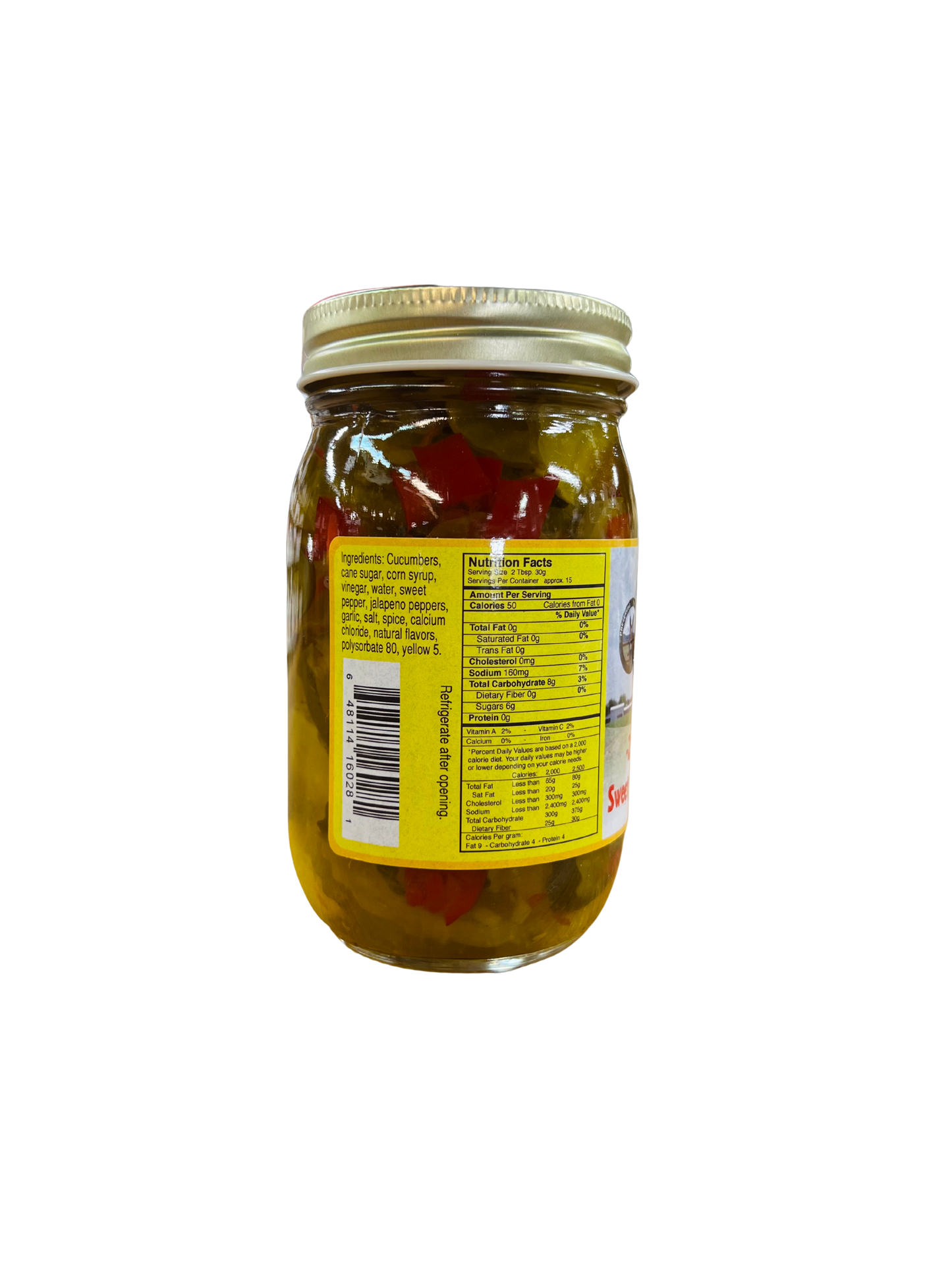 Spring Valley Farms Zesty with Garlic Sweet Bread and Butter Pickles