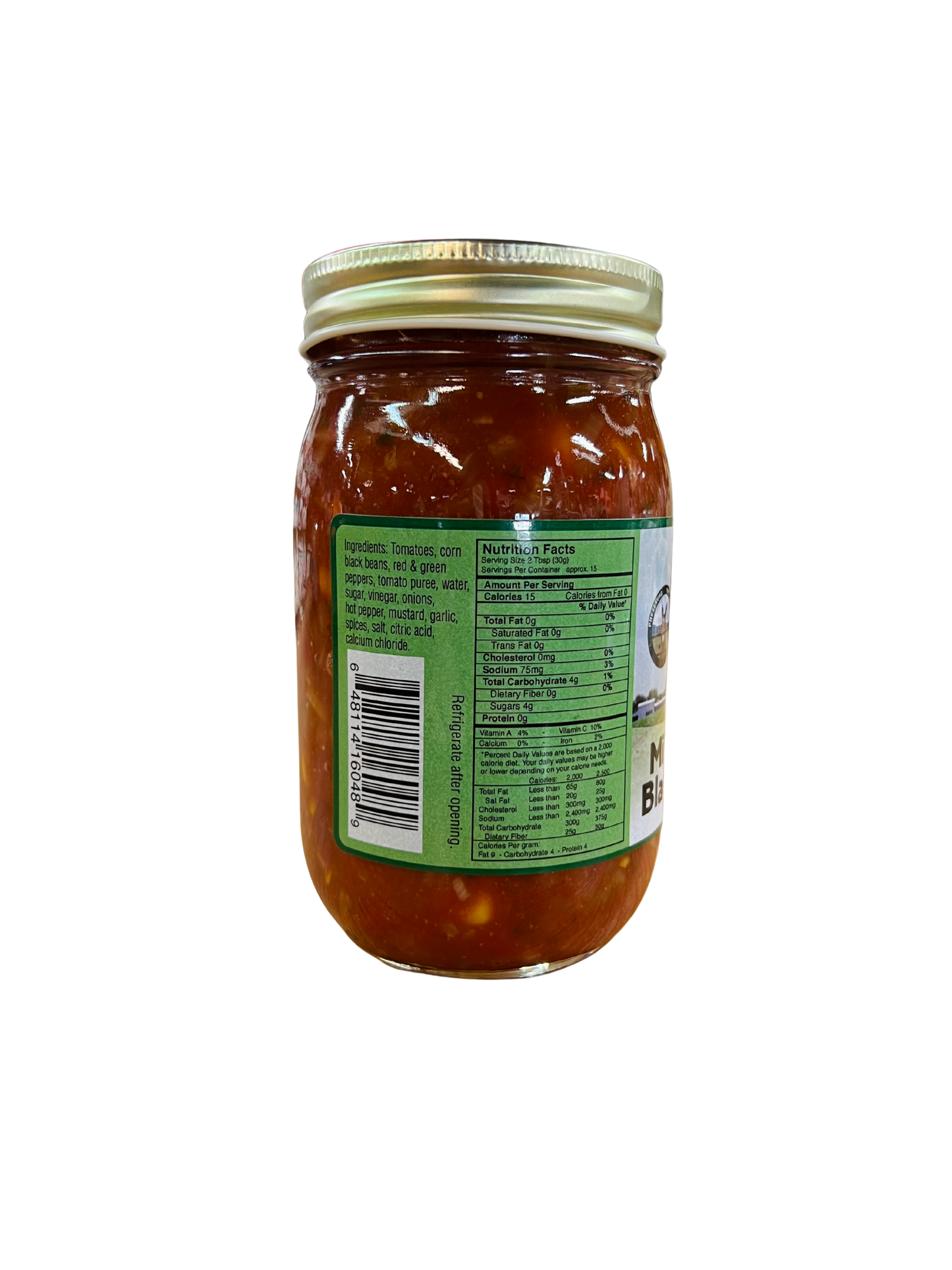 Spring Valley Farms Mild Corn and Black Bean Salsa