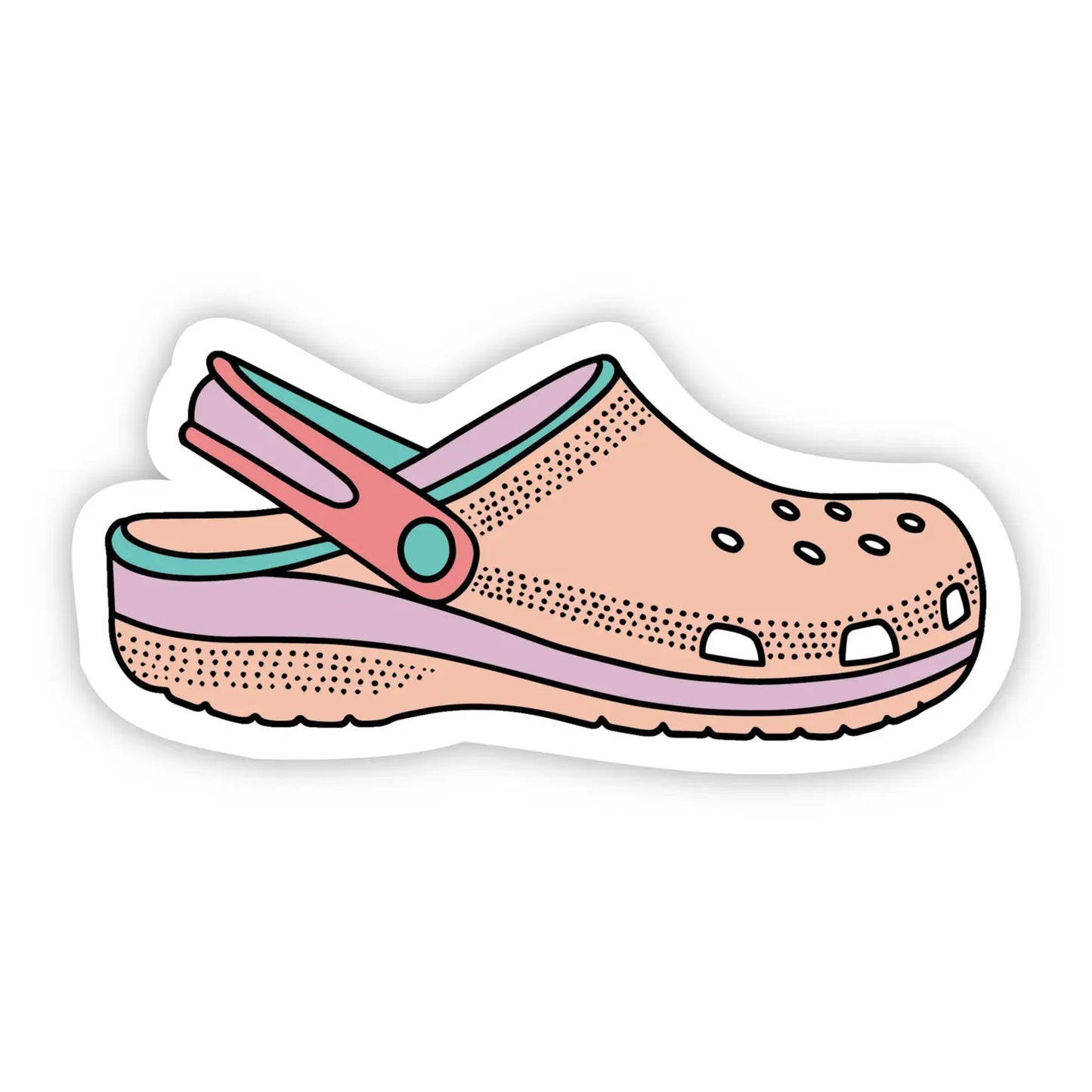 Crocs Multicolor Sticker