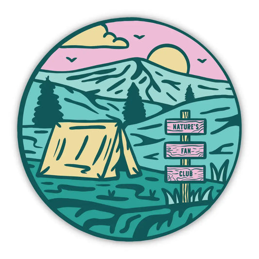 Nature's Fan Club Sticker