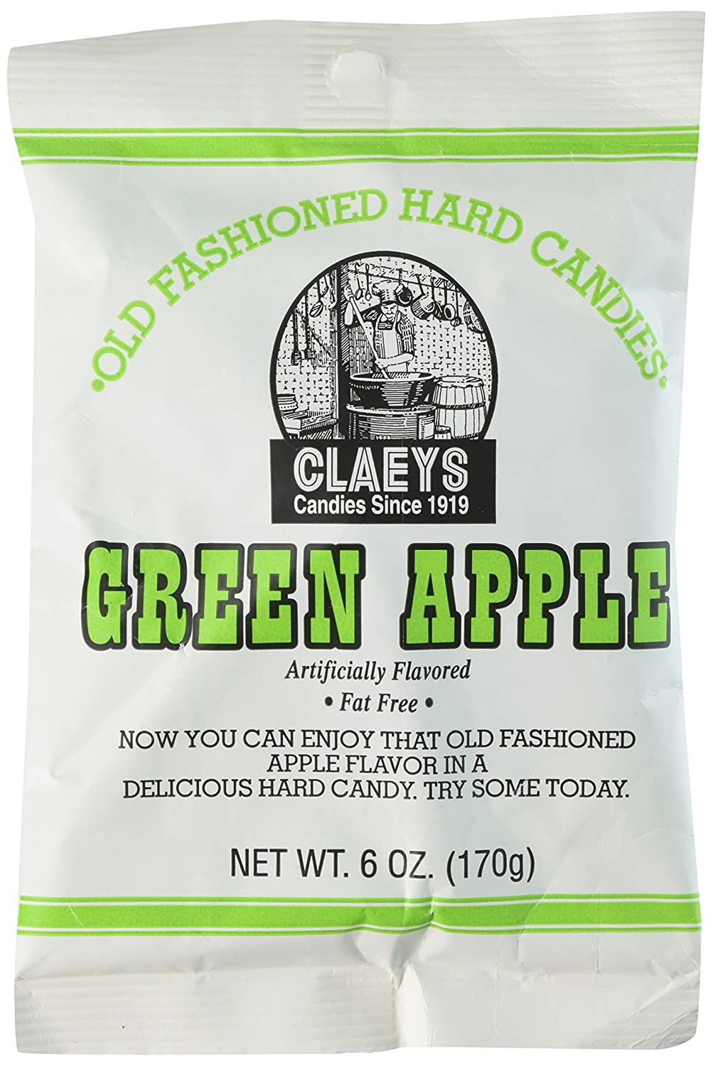 Claeys Old Fashioned Hard Candies Green Apple