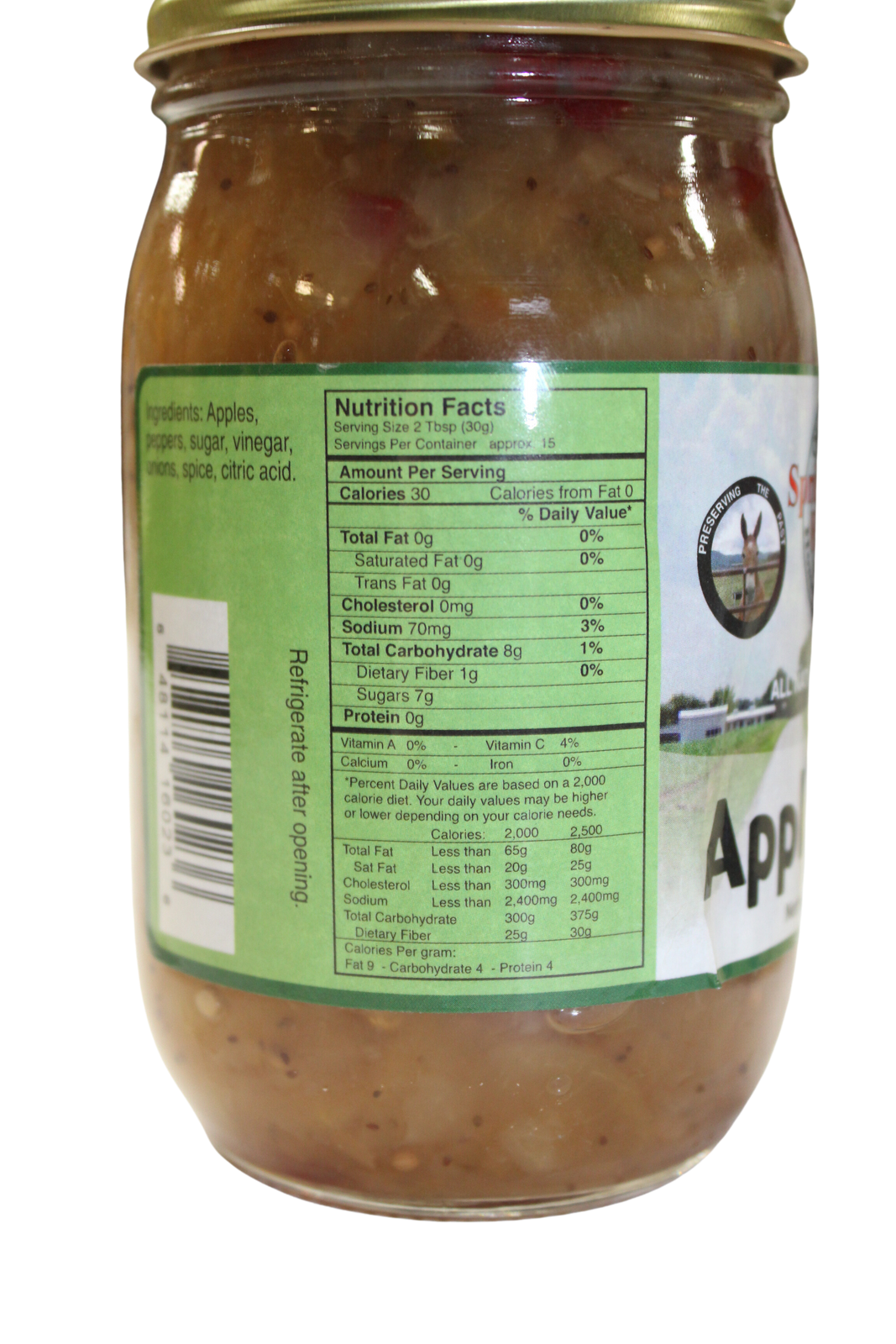 Spring Valley Farms Apple Relish