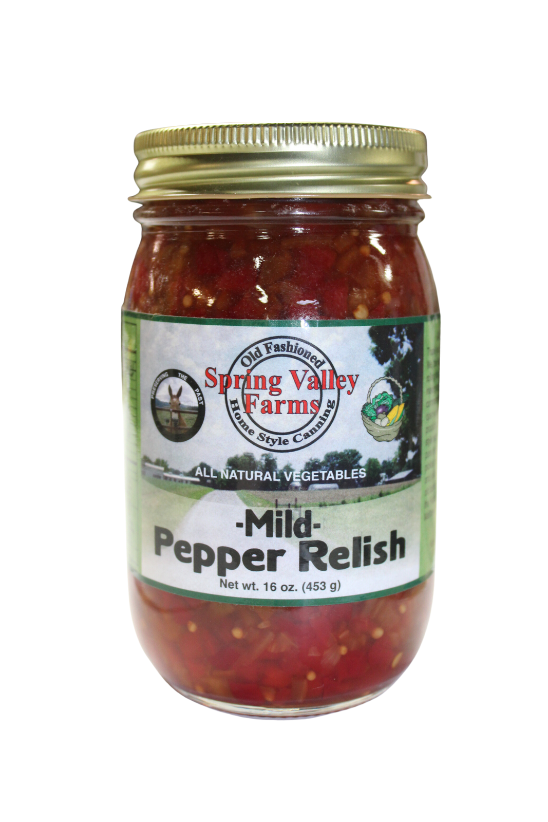 Spring Valley Farms Mild Pepper Relish