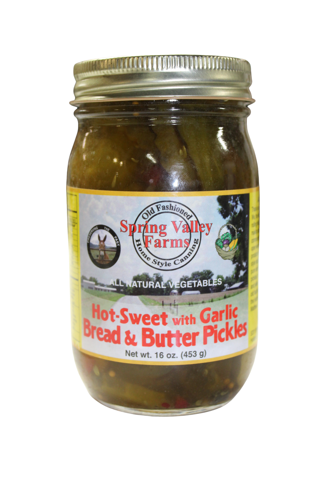 Spring Valley Farms Zesty with Garlic Sweet Bread and Butter Pickles