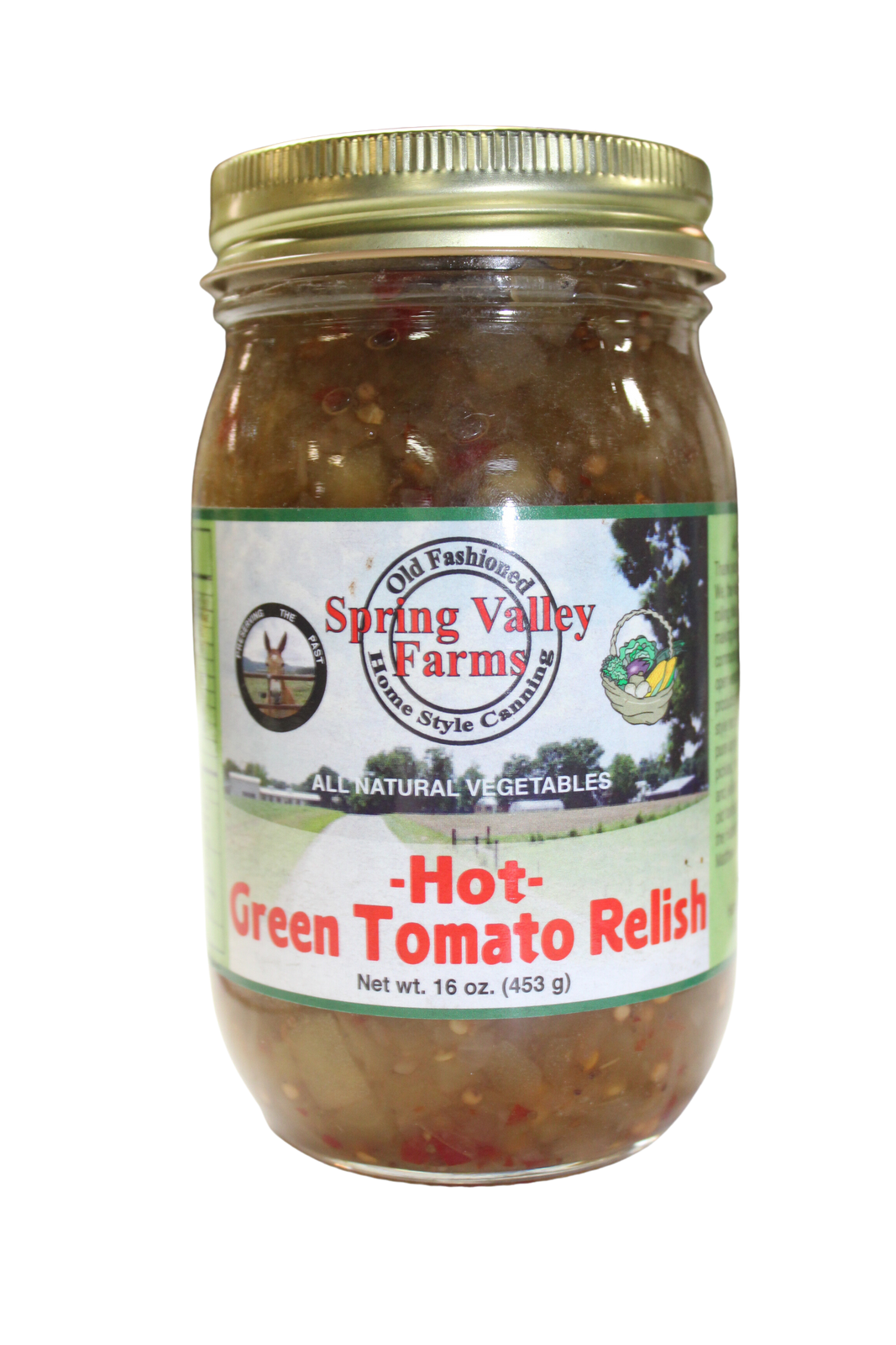 Spring Valley Farms Hot Green Tomato Relish