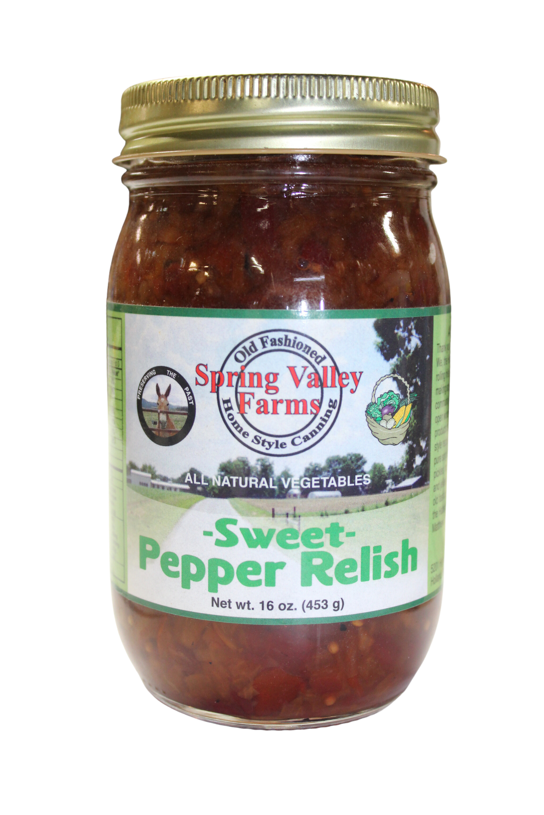 Spring Valley Farms Sweet Pepper Relish