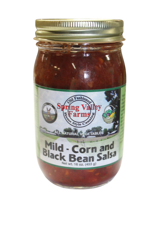 Spring Valley Farms Mild Corn and Black Bean Salsa
