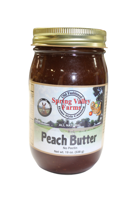 Spring Valley Farms Peach Butter