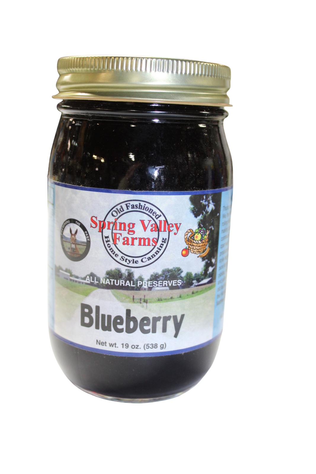 Spring Valley Farms Blueberry Jam