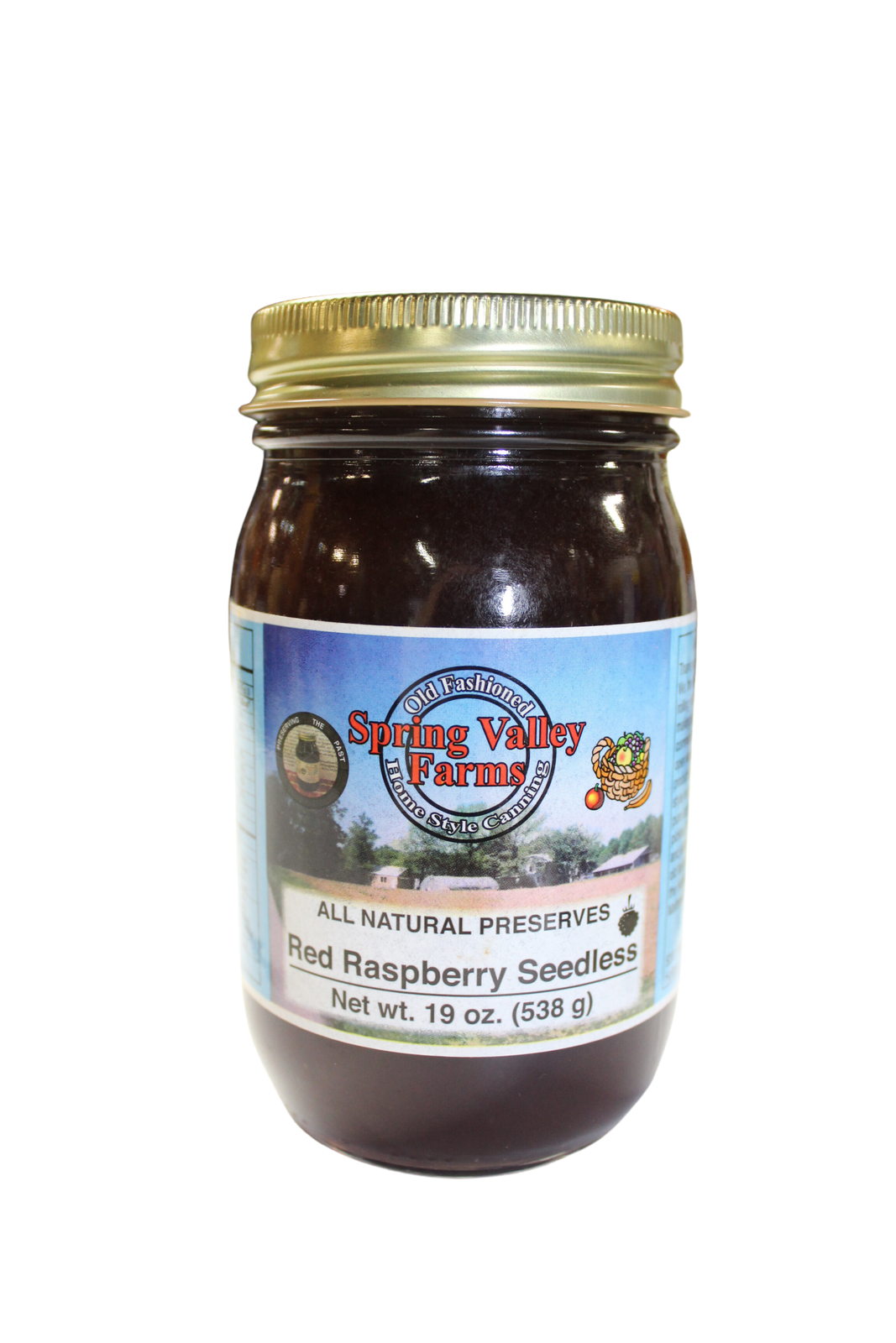 Old Store Raspberry Seedless Jam Spring Valley Farms Red Raspberry Seedless Jam – The Olde General Store
