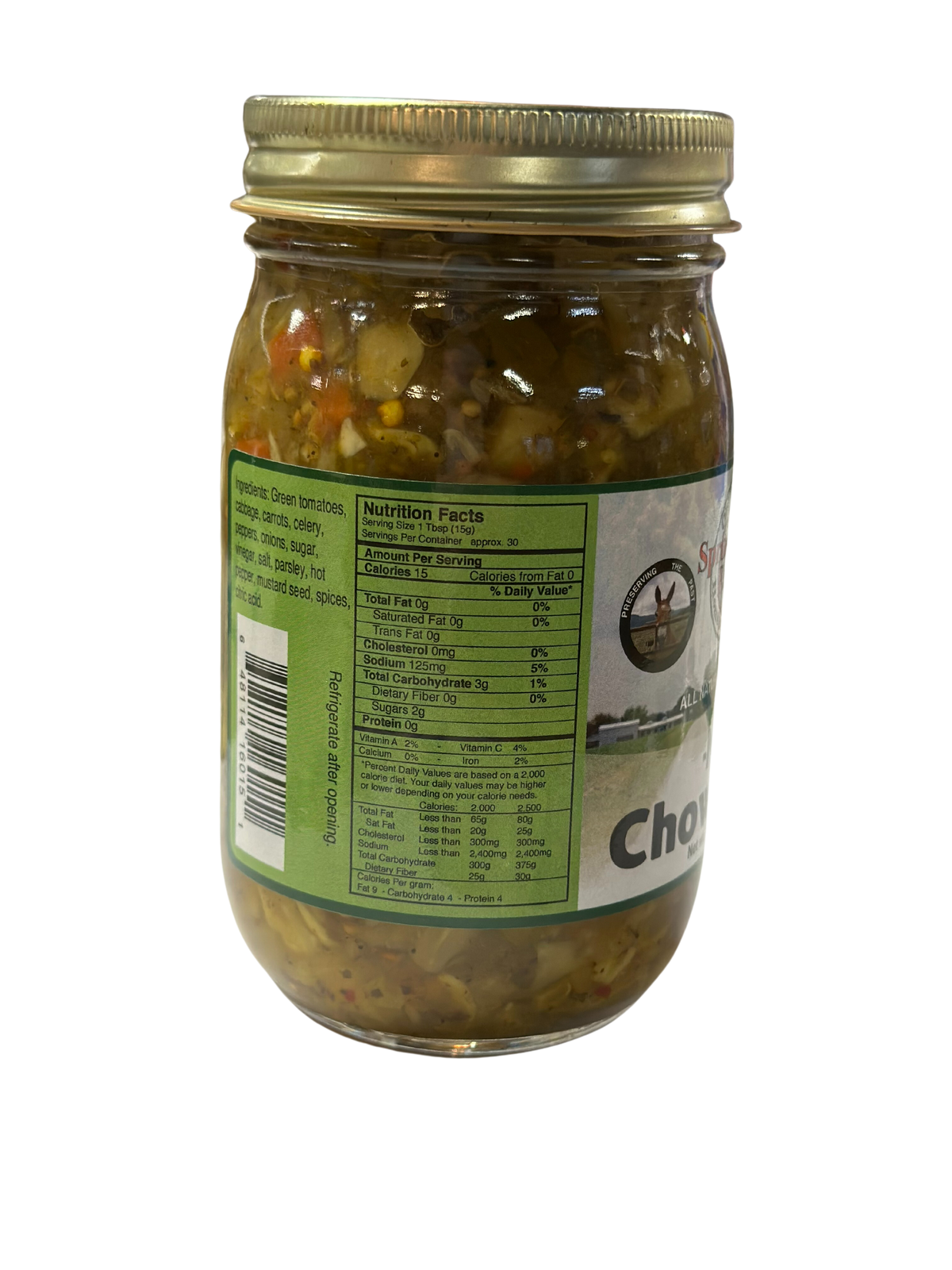 Spring Valley Farms Mild Chow Chow