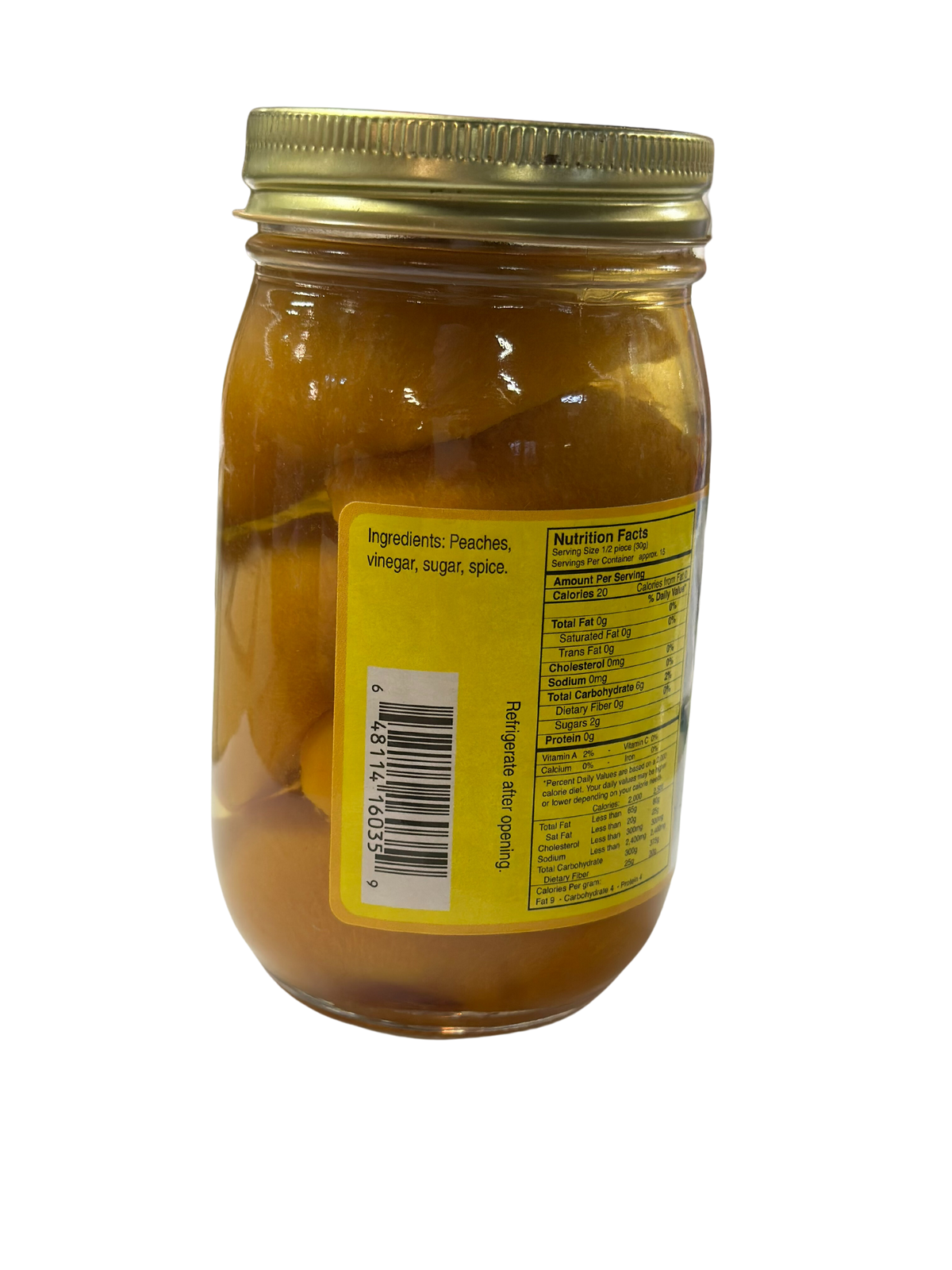 Spring Valley Farms Spiced Pickled Peaches