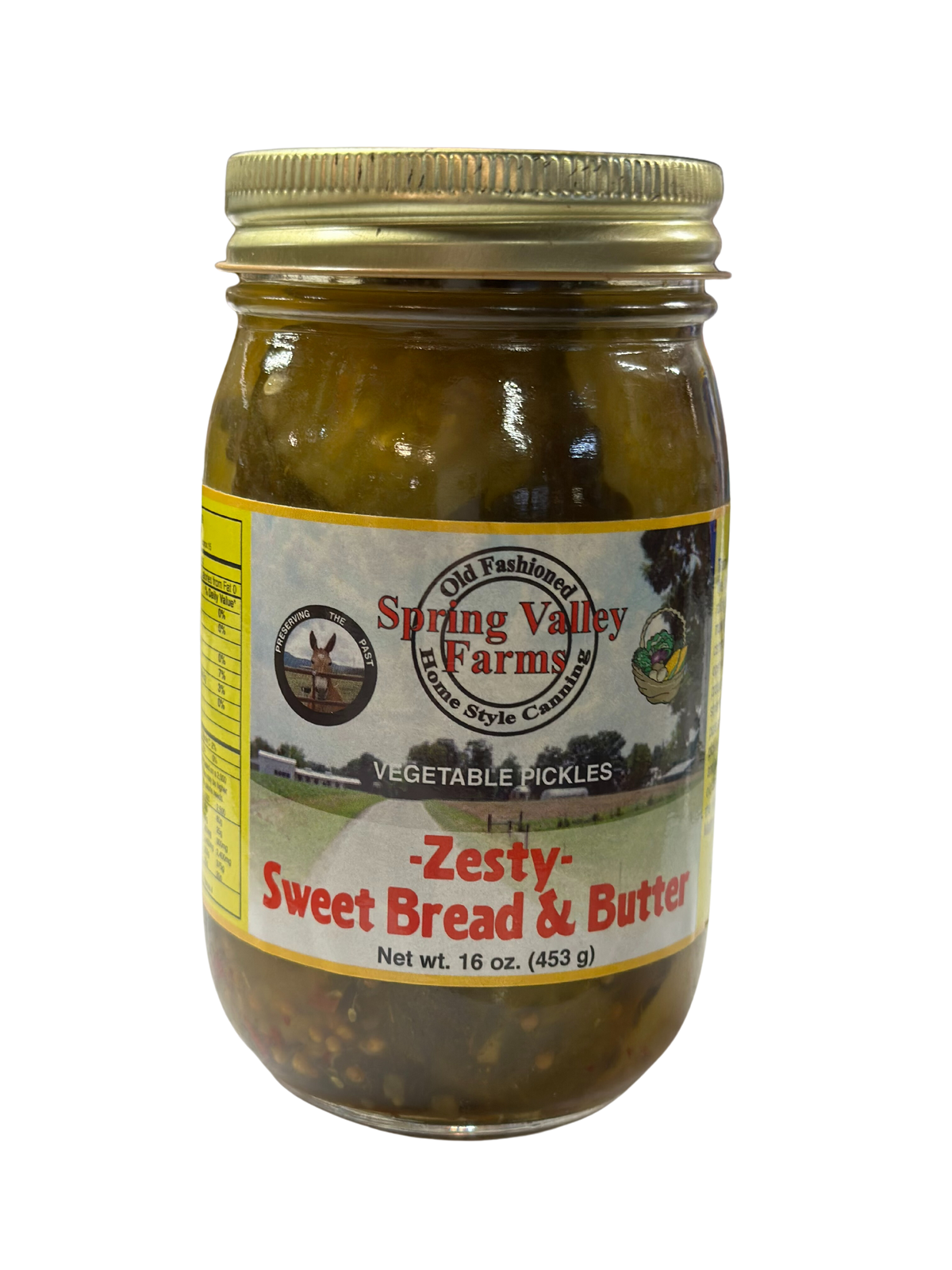 Spring Valley Farms Zesty Sweet Bread & Butter Pickles