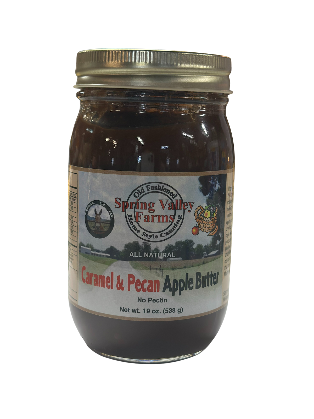 Spring Valley Farms Caramel & Pecan Apple Butter