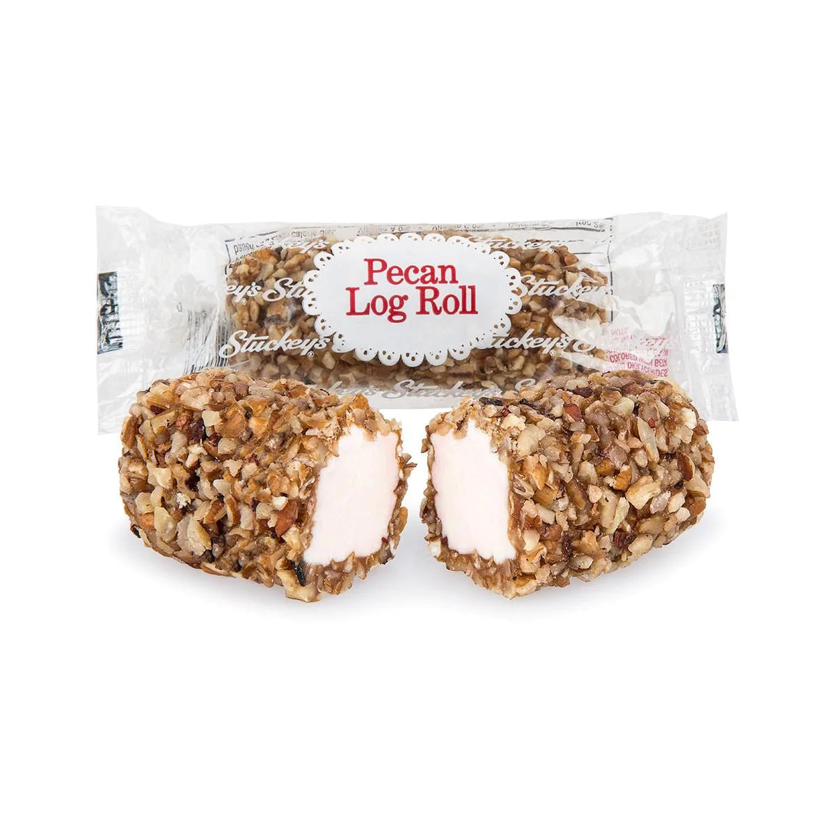 Stuckey's Pecan Log Roll Cherry Nougat